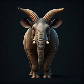 mythical creature portrait