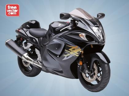 Suzuki Hayabusa Free Vector
