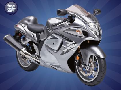 Suzuki Hayabusa Free Vector