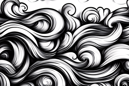 Swirling Abstract Lines