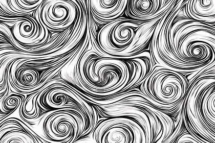Swirling Abstract Lines