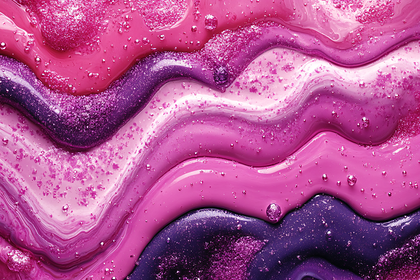 Swirling Pink and Purple Abstract Texture