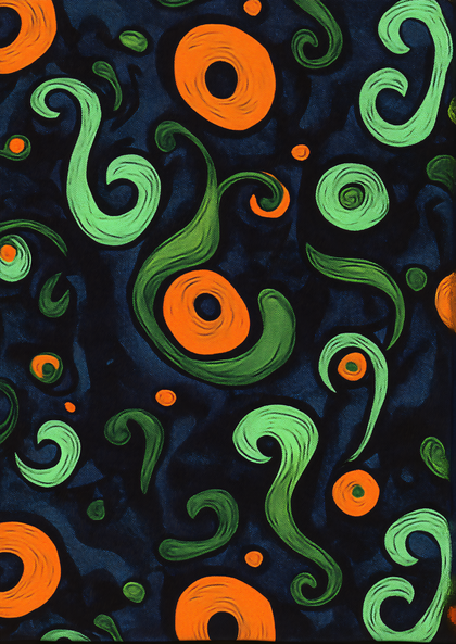 Swirling Shapes Pattern