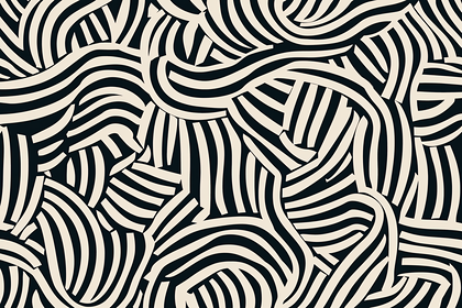 Swirling Striped Pattern