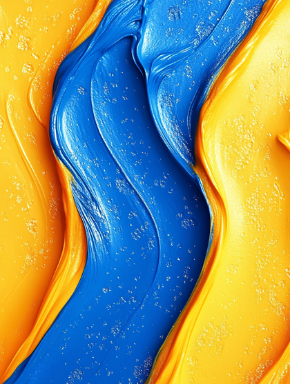 Swirling Strokes of Color