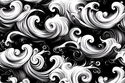 Swirling Wave Pattern