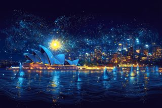 Sydney Opera House at Night
