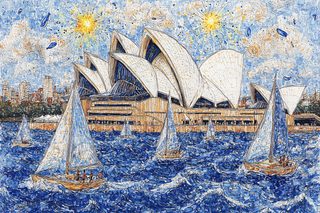 Sydney Opera House Sailboats