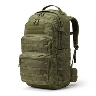 military camouflage backpack
