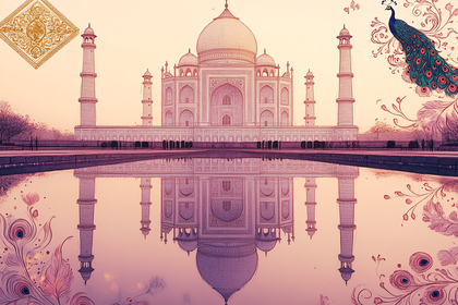 Taj Mahal Serenity