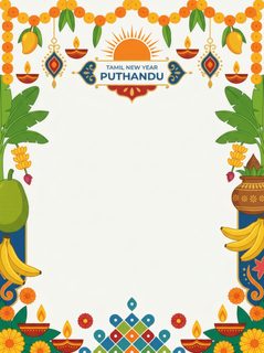 Tamil New Year Border