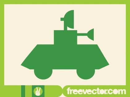 Tank Icon Free Vector