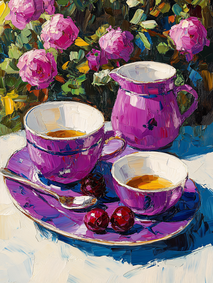 Tea Time Still Life