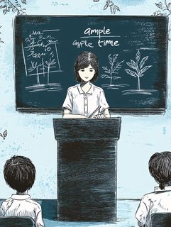 Teacher Presenting to Students