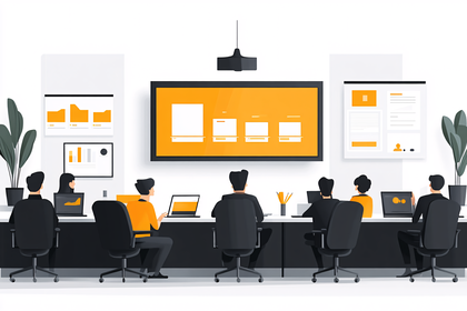 Team Meeting In Modern Office