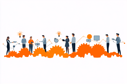 Teamwork Process with Gears