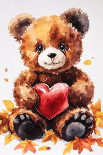 Teddy Bear With Heart