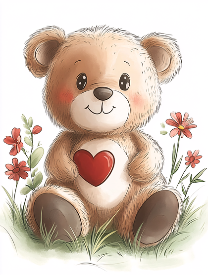 Teddy Bear With Heart