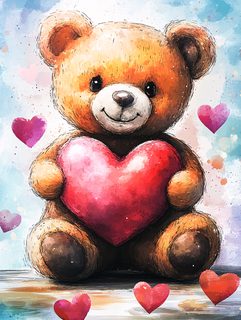 Teddy Bear with Heart