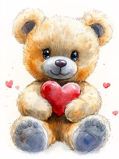 Teddy Bear with Heart