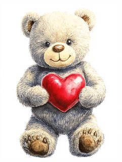 Teddy Bear With Heart