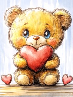 Teddy Bear With Heart