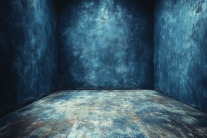 Textured Blue Room