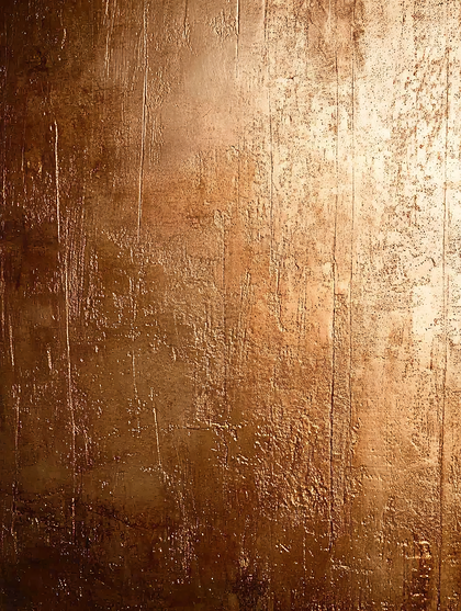 Bronze Textured Background with Vertical Strokes