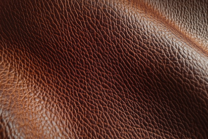 Textured Brown Leather