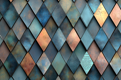Textured Diamond Tiles