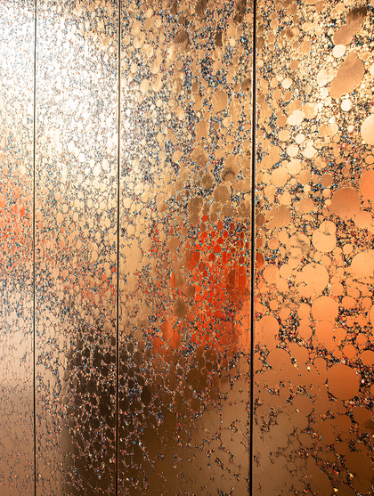 Textured Golden Panels