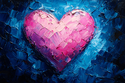 Textured Heart