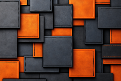 Textured Leather Squares