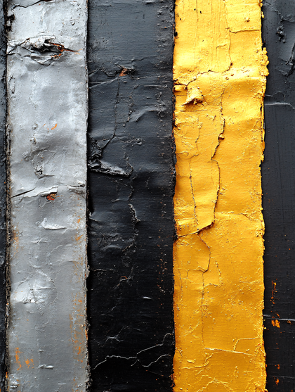 Textured Metallic Stripes
