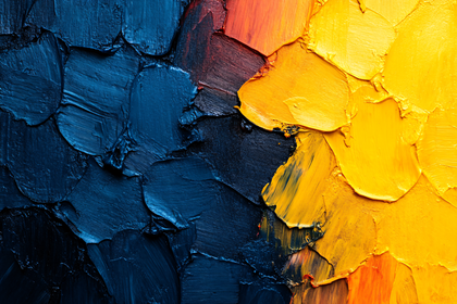 Textured Oil Paint Strokes