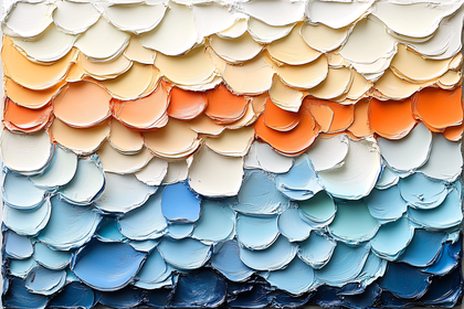 Textured Palette of Colors