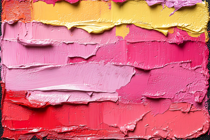 Textured Palette of Pink and Yellow Hues