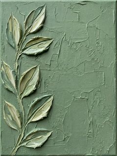 sage green relief