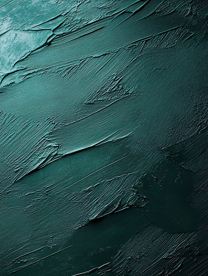 Textured Strokes of Teal