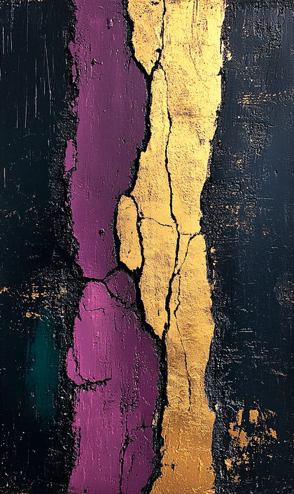 Textured Vertical Stripes Art