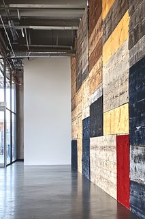 Textured Wood Block Wall Art