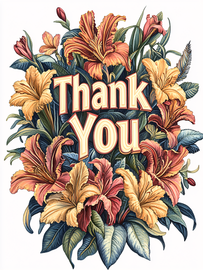 Thank You Floral Arrangement
