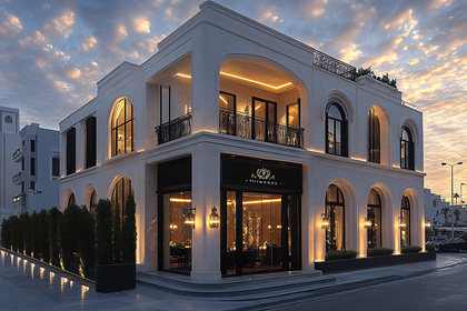 The Facade Of A Luxury Boutique