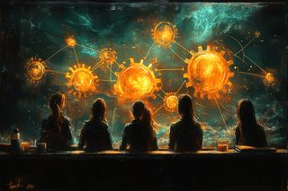 The Observers of Cosmic Gears