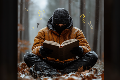 The Reader in the Woods