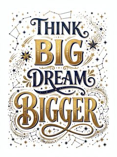 inspirational typography poster