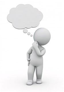 thinking stick figure