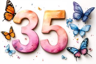 Thirty Five Butterflies