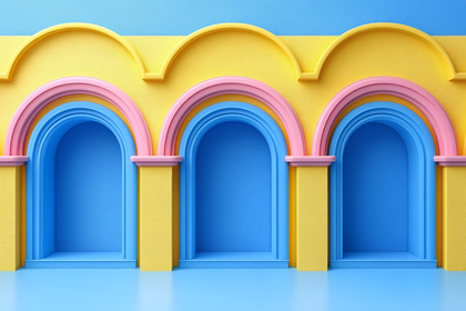 Three Arched Niches