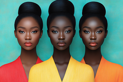 Three Elegant Women